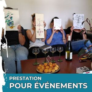 Animation artistique sur-mesure pour événements privés ou professionnels